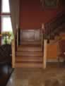 Staircase done in Wood Faux Finish